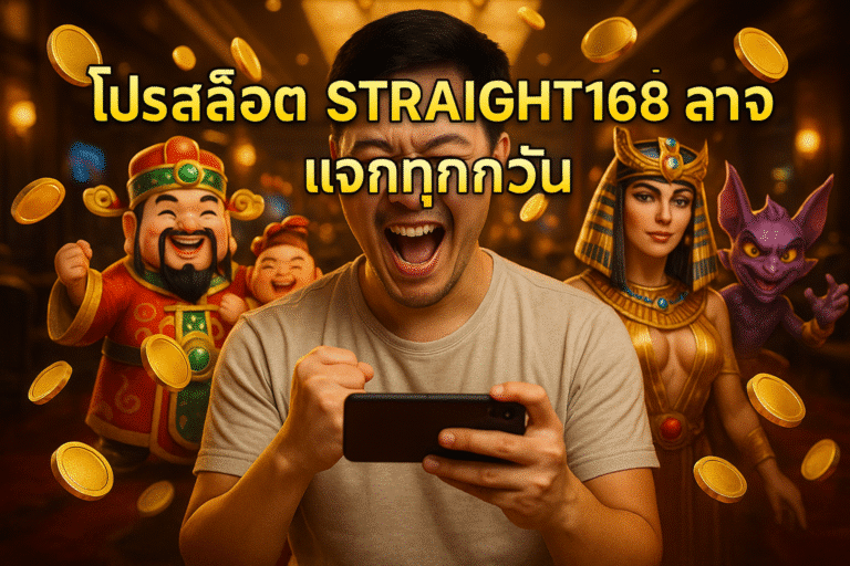 โปรสล็อต STRAIGHT168 ล่าสุด แจกทุกวัน