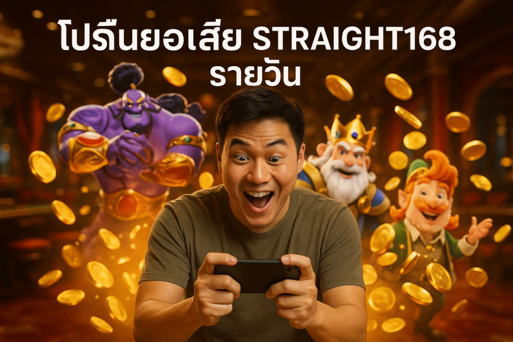 โปรคืนยอดเสีย STRAIGHT168 รายวัน