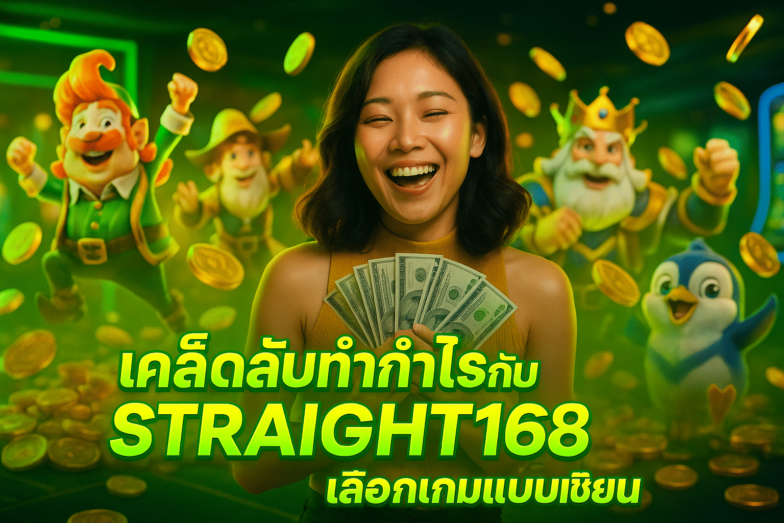 เคล็ดลับทำกำไรกับ STRAIGHT168 เลือกเกมแบบเซียน